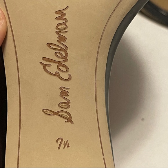 Sam Edelman Black Patent Leather Heels - Picture 9 of 11